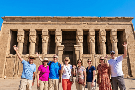 The temples of Dendera and Abydos from Luxor