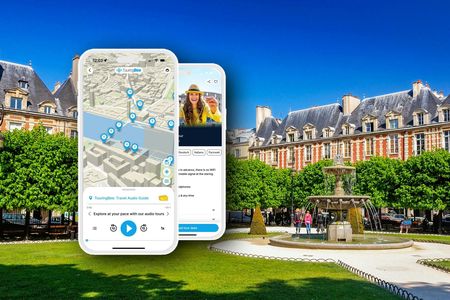 Marais Quarter historical self-guided food tour with audio app