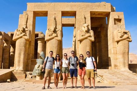 Guided tour of Valley of the Nobles, Medinat Habu and The Ramesseum from Luxor