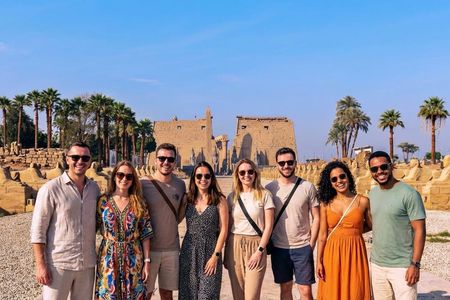 Karnak Temple, Sphinx Alley and Luxor Temple tour from Luxor