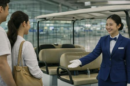 Bangkok airport priority lane arrival with butler and optional buggy