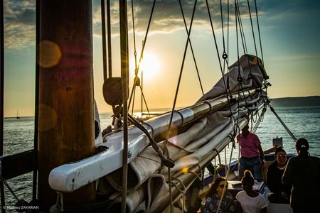 Marseille sunset cruise aboard a traditional sailing boat