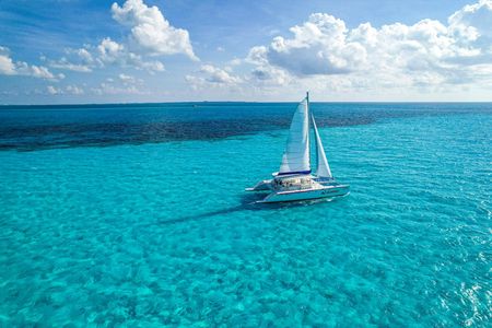Full-day Isla Mujeres catamaran cruise from Riviera Maya