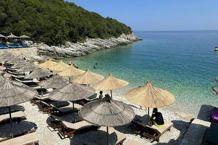 Haxhi Ali Cave and Saint Vasil Beach tour from Vlore