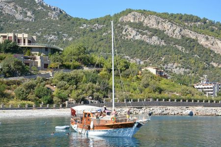 Full day small-group Turkish gulet boat cruise from Marmaris with lunch