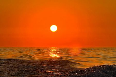 Sunset boat tour in Albania