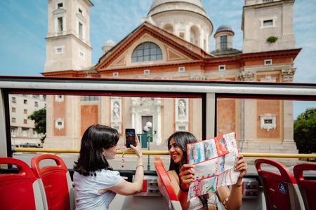 Genoa Hop-On Hop-Off Bus 24 or 48-Hour Tickets