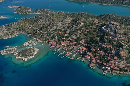 Kekova sunken city boat tour with St. Nicholas Church and Limyra tour