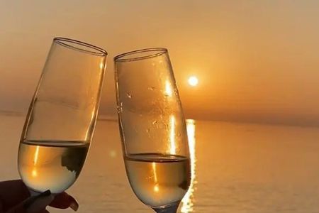 Champagne sightseeing cruise on pirate ship with Miami skyline views