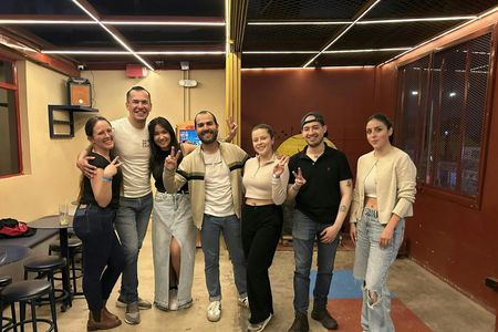 Colombian night experience with salsa, bolirana and tejo in Bogotá