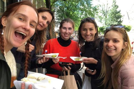 Private walking food tour in Amsterdam