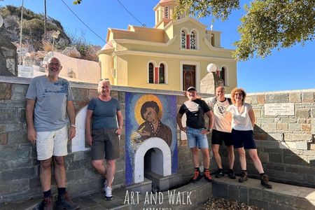 Karpathos villages guided hike from Pini to Stes Mountain