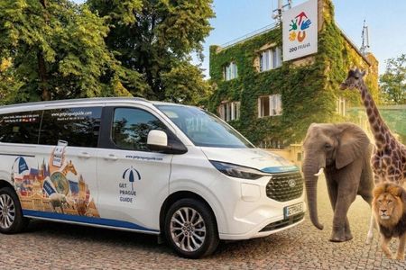 Transfer to Prague Zoo with audio guide