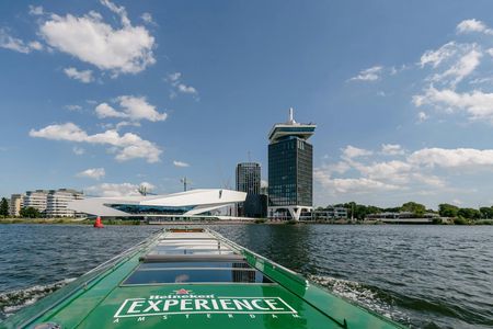 Unique Heineken boat canal cruise in Amsterdam with live guide