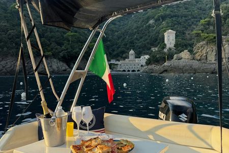 4-hours Portofino Coast boat tour with swim stops