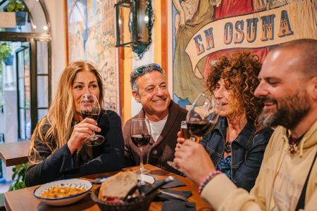 Malaga Food Tour with Tapas & Drinks with a Local