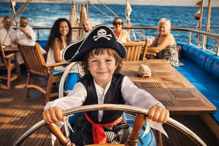 Ras Mohamed pirates adventure from Sharm El Sheikh