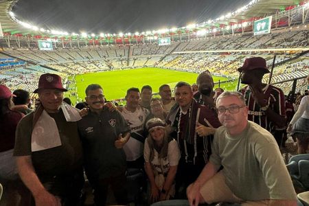 Rio de Janeiro Fluminense football match at Maracanã