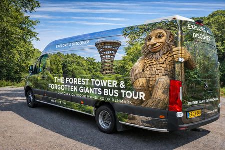 Full-day tour to Forest Tower and Forgotten Giants from Copenhagen