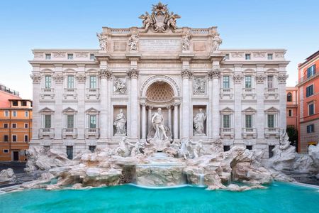 Exclusive rooftop aperitif in Rome with Trevi Fountain view