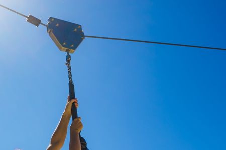 Zipline experience in Musandam