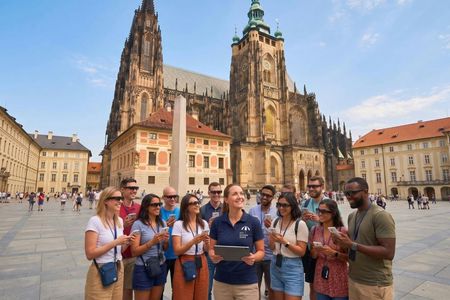 Prague Castle time travel tour with AR glasses and optional ticket