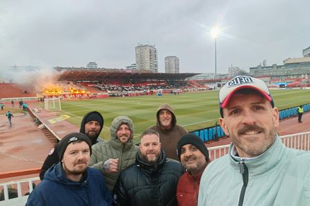 Belgrade football matchday experience with local