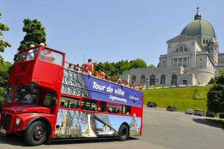Montreal guided river cruise with hop-on hop-off bus