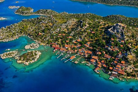 Kekova sunken city boat tour with St. Nicholas Church and Limyra tour