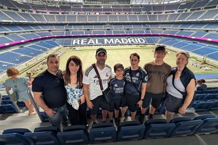 Real Madrid Stadium tour and tapas with a local host