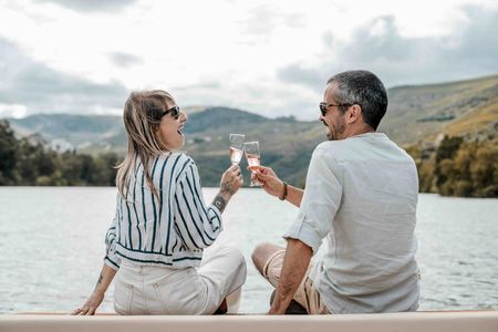 Private 1-hour Douro River solar boat cruise with wine tasting