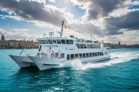 Stockholm archipelago guided cruise with fika