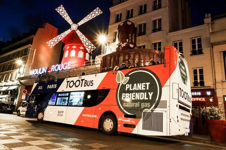 Tootbus Paris by night bus tour