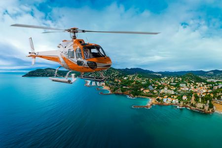 Cannes helicopter flight from Monaco, Saint-Tropez or Nice
