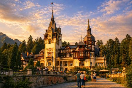 Bran and Peles Castles private full-day tour in Transylvania