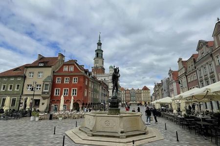 Self-guided exploration game in Poznań
