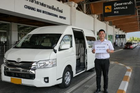 Chiang Mai private airport transfer by van