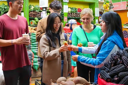 Lima market food tour with Chinatown and local tastings