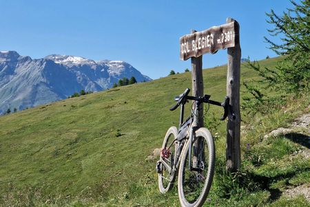 Strada dell'Assietta gravel cycling adventure from Sauze d'Oulx