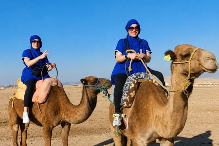 Agafay desert full-day tour with camel ride and Berber lunch