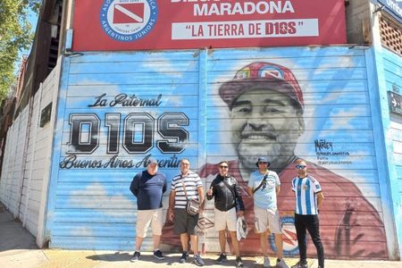 Diego Maradona's football legacy tour in Buenos Aires