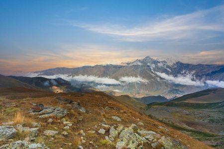 Day trip of Kazbegi Mountains, Ananuri  Fortress, Gudauri Ski Resort