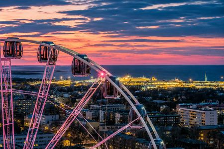 Skywheel of Tallinn ride with eSIM