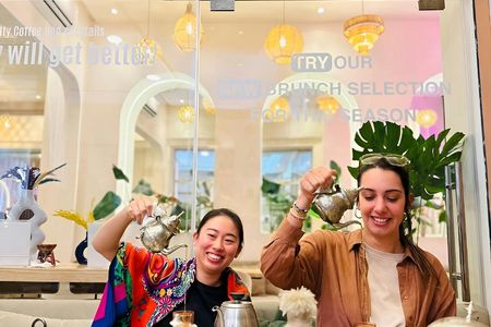 Authentic Moroccan tea and coffee ceremony experience at Medina Mall
