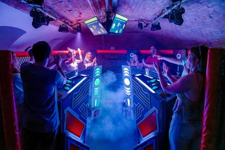 TV-Style interactive quiz challenge game in Budapest