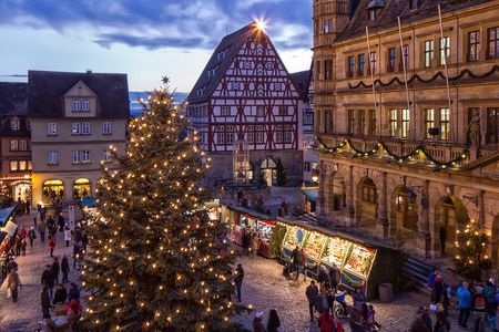 Rothenburg and Würzburg Christmas markets day trip from Frankfurt