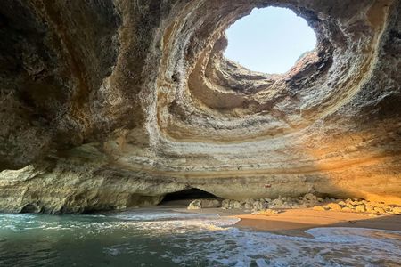 Benagil caves private boat tour
