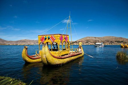 Lake Titicaca Uros and Taquile islands tour with lunch