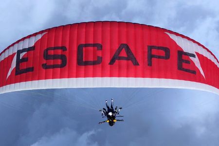 Mount Tahtali paragliding activity including cable car and hotel transfer
