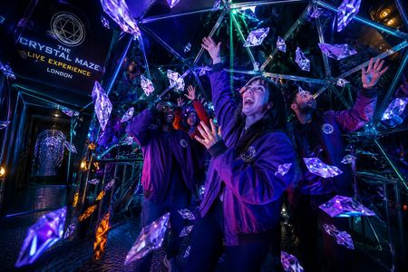 Crystal Maze Live Experience ticket with London audio guide and eSIM